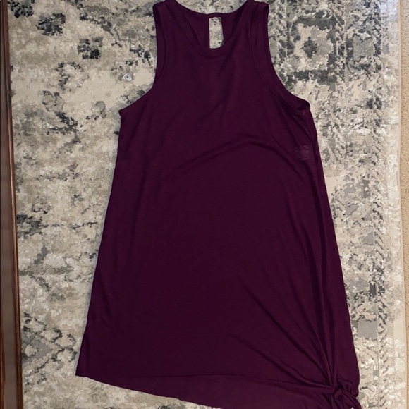 becca sleeveless knotted cover up dress - Picture 1 of 4